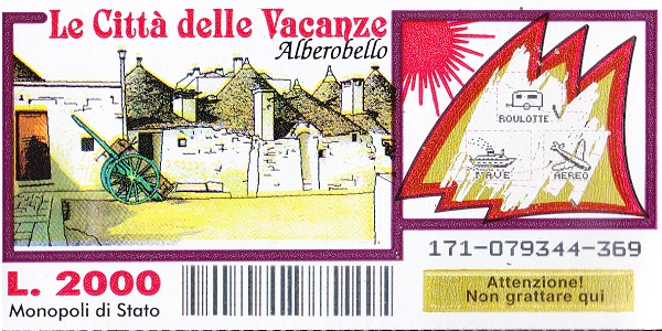 ALBEROBELLO (171-369) Nu. Catalogo L-504